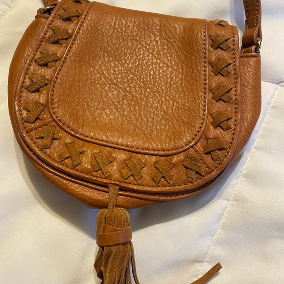 INC International Concepts Women’s Brown Leather Bag - Picture 11 of 12